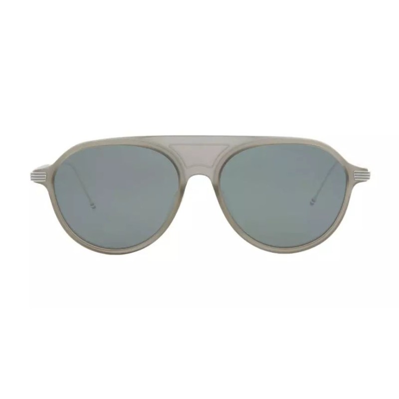 UNISEX SUNGLASSES THOM BROWNE  TB809BGRYSLV5 (Lens/Bridge/Temple) 55/18/145 mm)