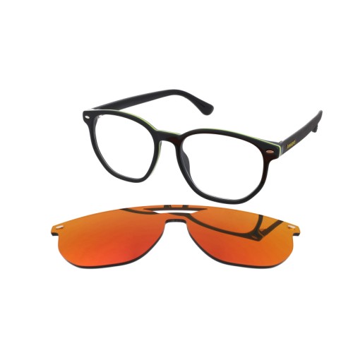 Unisex View + clip-on HAVAIANAS  UBATUBACS807U (Lens/Bridge/Temple) 51/17/145 mm)