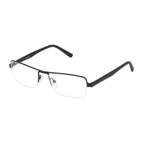 MAN GLASSES POLICE  VPL257-520531 (Lens/Bridge/Temple) 52/19/140 mm)