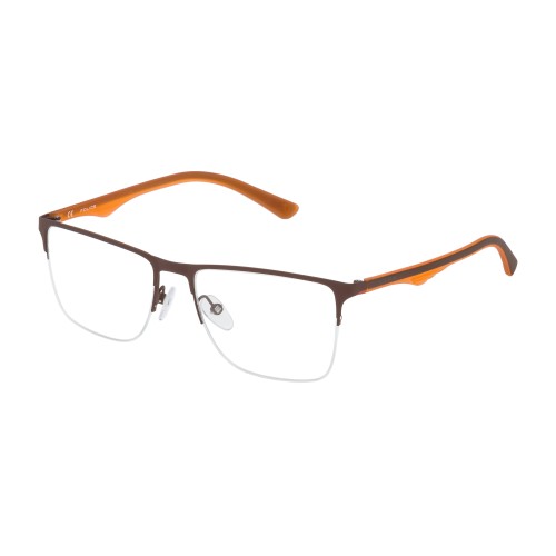 MAN GLASSES POLICE  VPL398-53090L (Lens/Bridge/Temple) 53/16/140 mm)