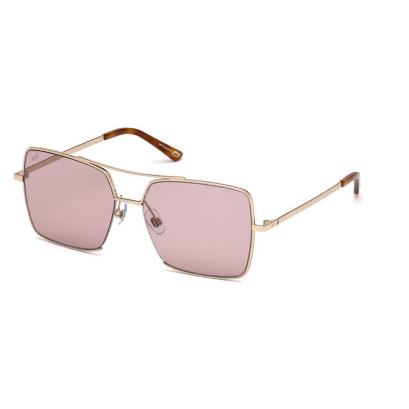 WOMAN SUNGLASSES WEB EYEWEAR  WE0210-28Y (Lens/Bridge/Temple) 57/15/145 mm)