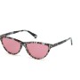 WOMAN SUNGLASSES WEB EYEWEAR  WE0264-5555Y (Lens/Bridge/Temple) 55/14/140 mm)
