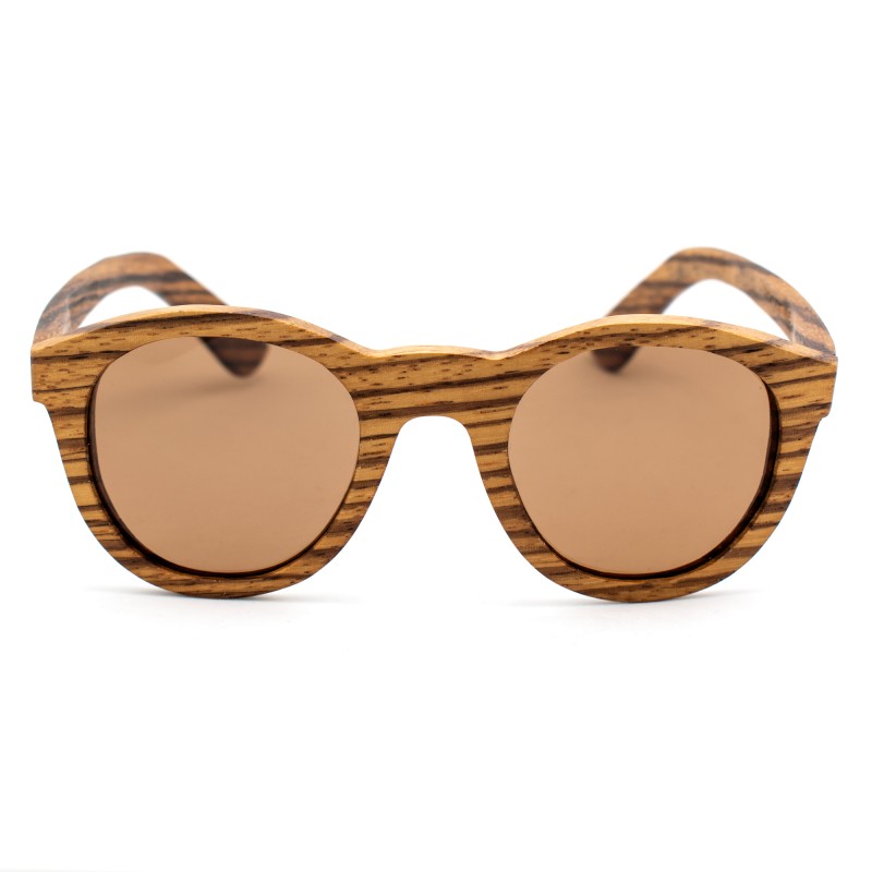 Unisex SUNGLASSES ORYGIN  WOOD-B (Lens/Bridge/Temple) 45/25/145 mm)