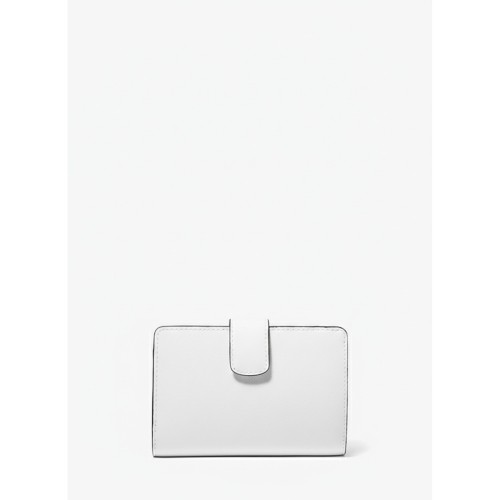 Michael Kors White Leather Bifold Wallet