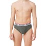 Moschino Logo Waistband Brief Green