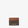 Michael Kors Jet Set Logo Card Holder Brown
