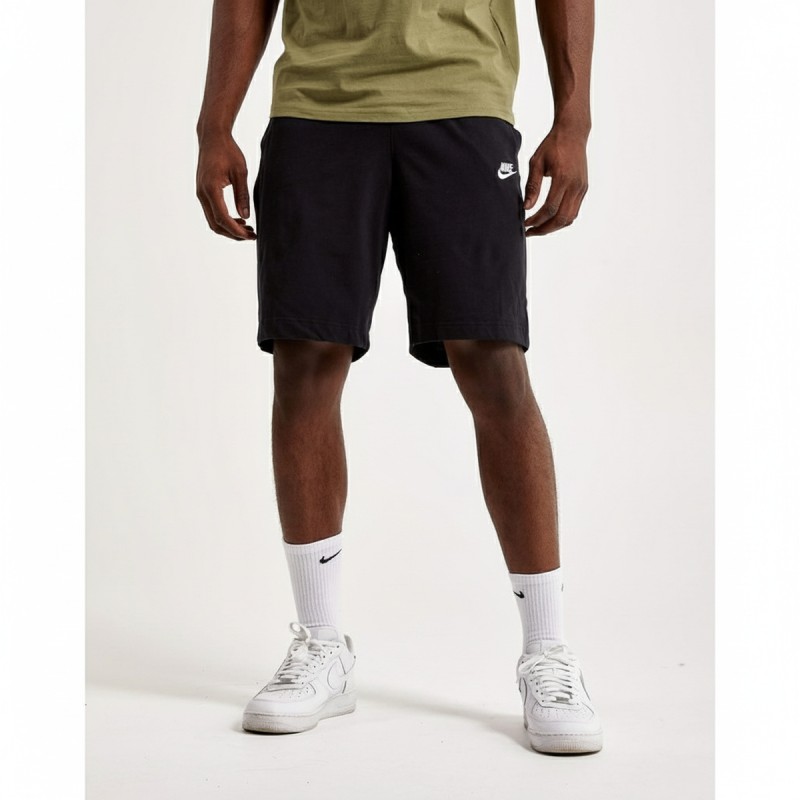Nike Club Cotton Jersey Shorts Black