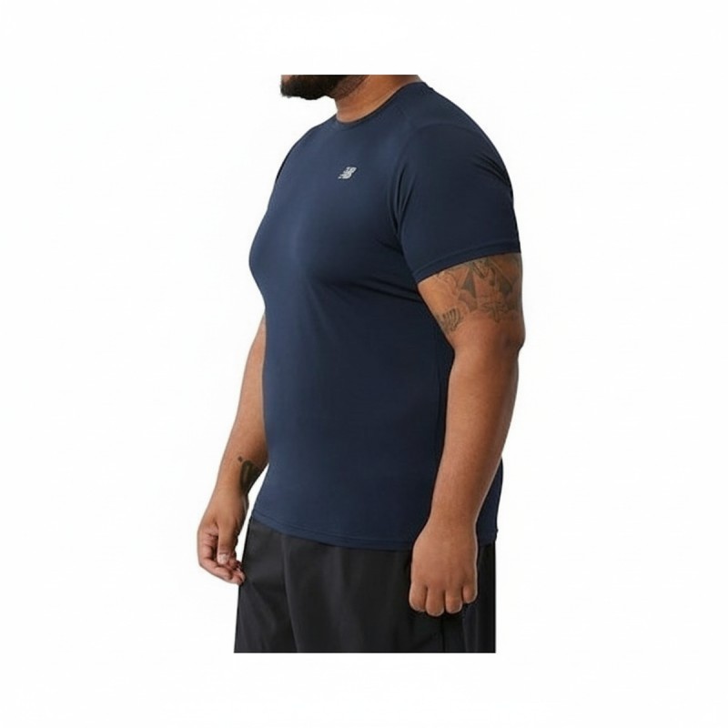 New Balance Core Run Performance T-Shirt Navy