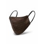 Michael Kors Dot Print Face Mask Chocolate