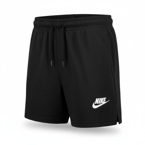 Nike Club Black Cotton Shorts