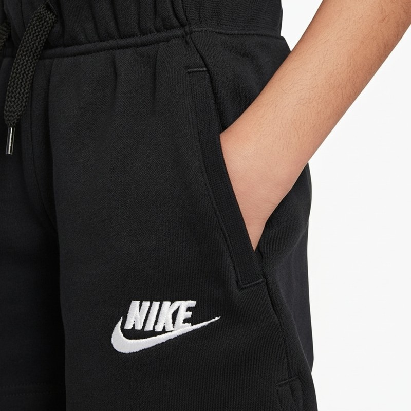 Nike Club Black Cotton Shorts