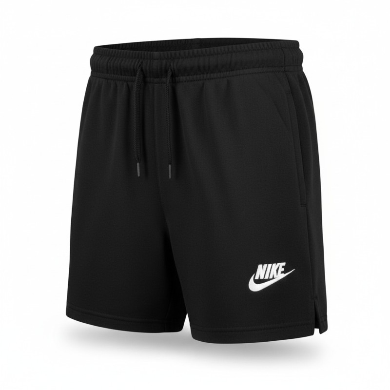 Nike Club Black Cotton Shorts