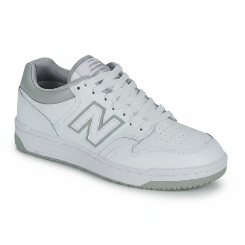 New Balance BB480 Low Top Sneakers White Grey