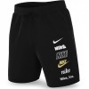 Nike Multi Logo French Terry Shorts Black