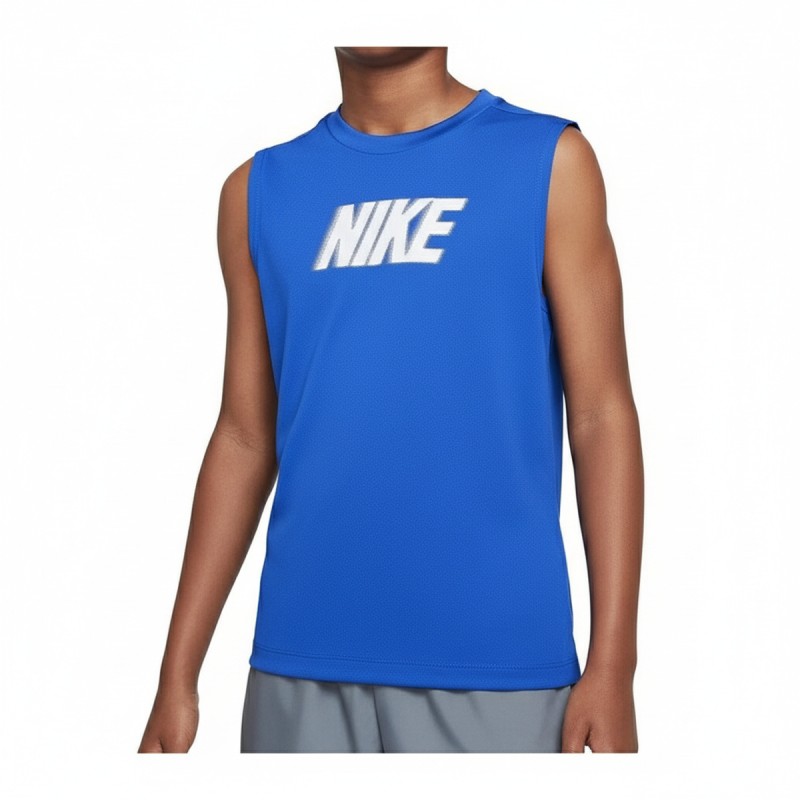 Nike Dri-FIT Sleeveless Tank Top Blue