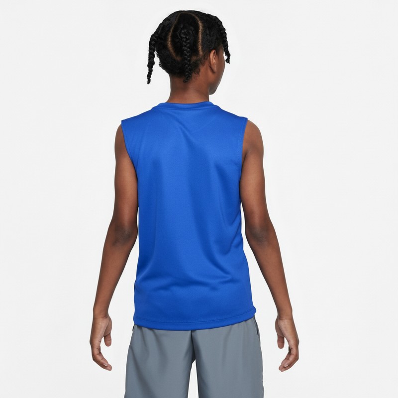 Nike Dri-FIT Sleeveless Tank Top Blue