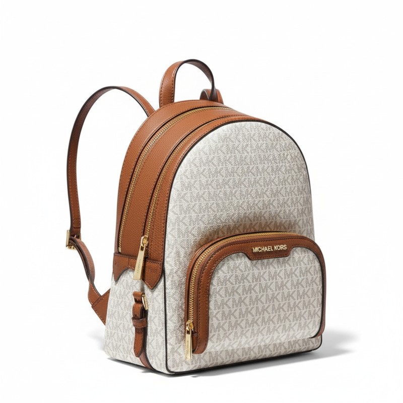Michael Kors Jaycee Signature Backpack Vanilla