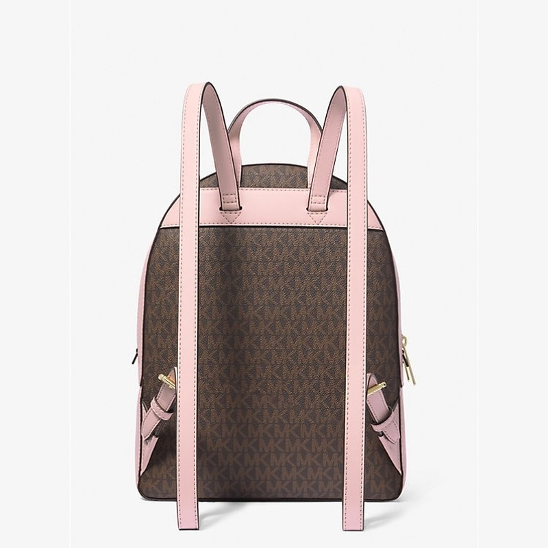 Michael Kors Brown Pink Mini Backpack