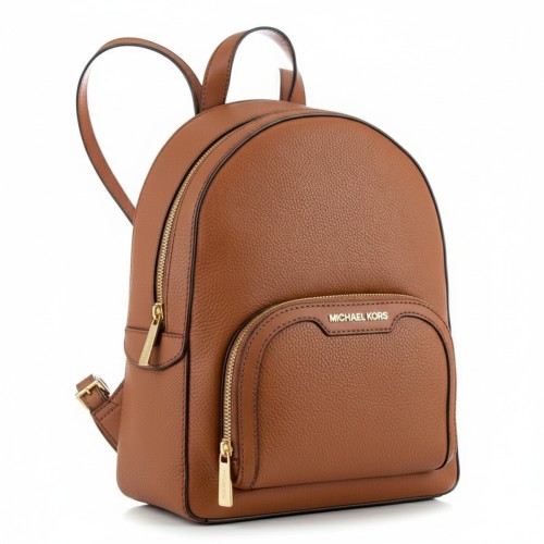 Michael Kors Jaycee Leather Backpack Brown