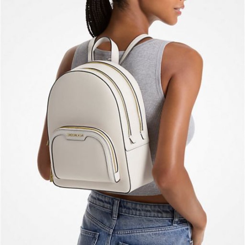 Michael Kors Mini Backpack Light Cream