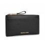 Michael Kors Empire Large Zip Card Case Black