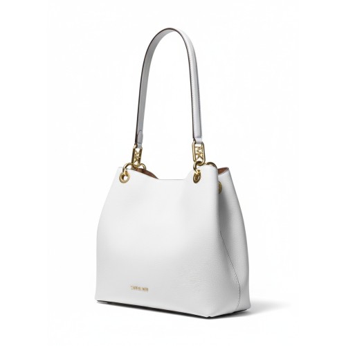 Michael Kors White Chain Shoulder Bag