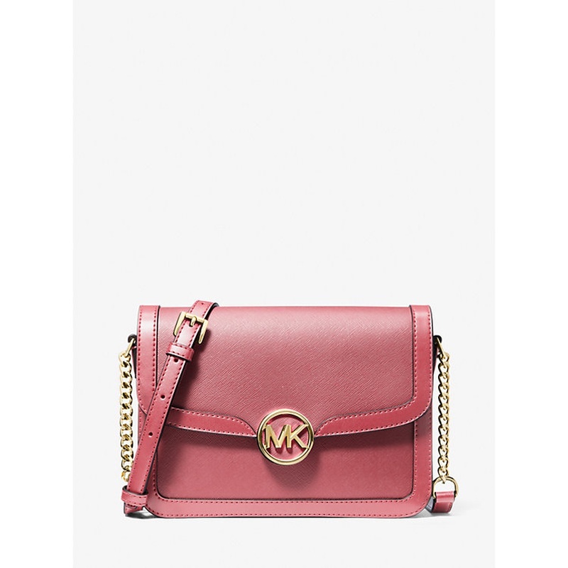 Michael Kors Leida Chain Crossbody Bag Pink