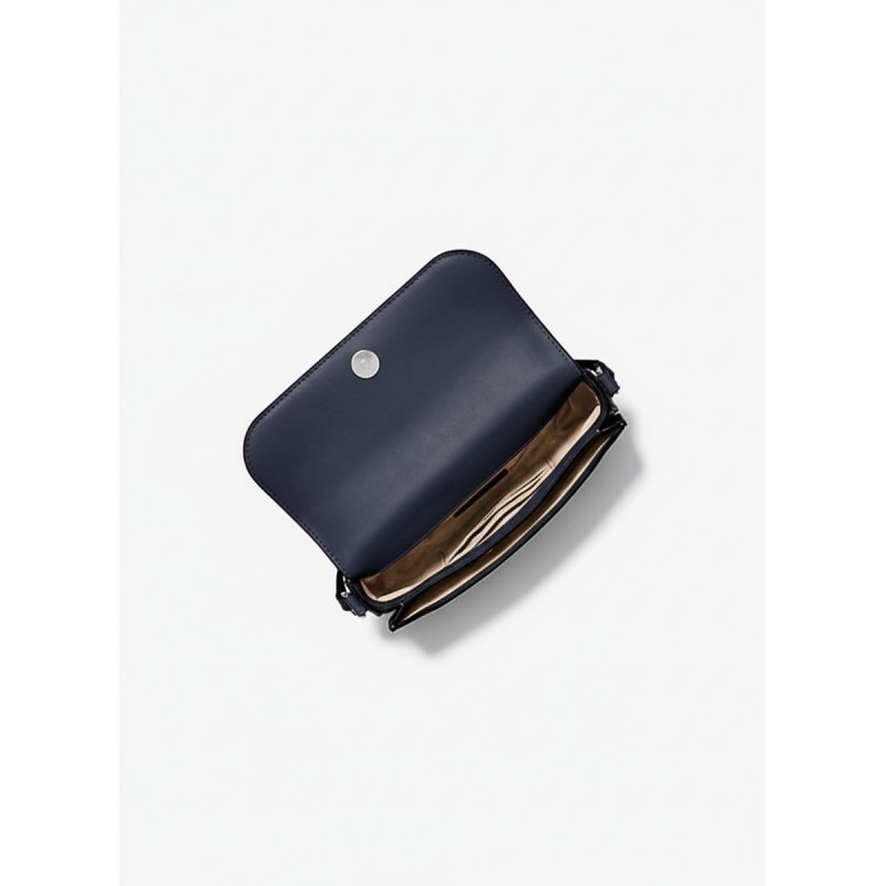 Michael Kors Leida Saffiano Wallet Navy