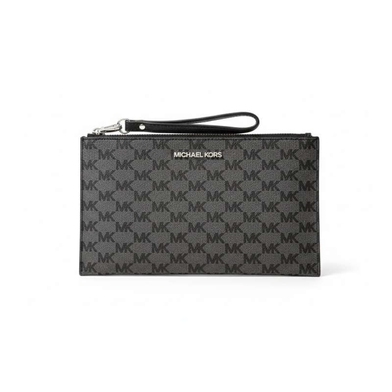 Michael Kors Jet Set Monogram Wristlet Lime