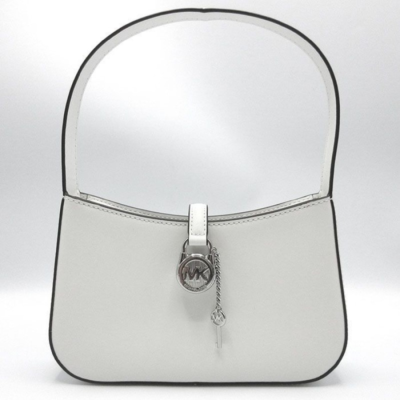 Michael Kors Lyra Crossbody Bag White