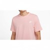 Nike Sportswear Club Pink Cotton T-Shirt