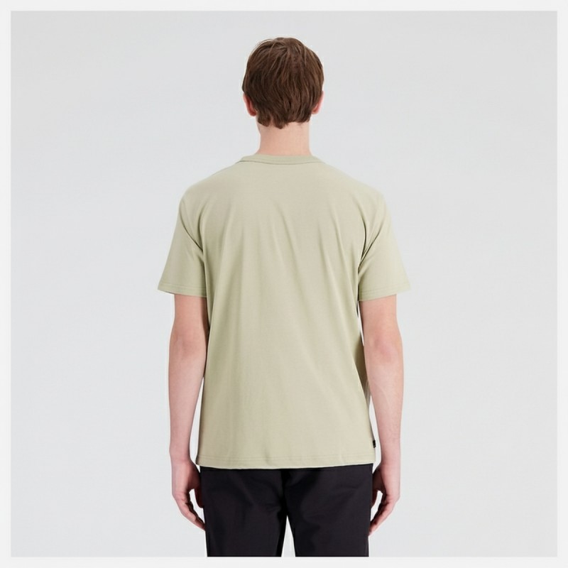 New Balance Essential Logo T-Shirt Fatigue Green