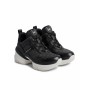 Michael Kors Black Platform Sneakers White Sole