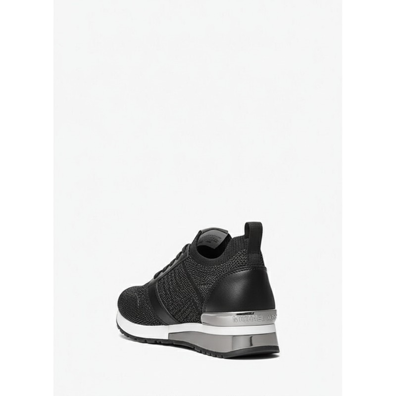 Michael Kors Jenkins Knit Trainer Black