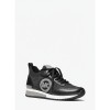 Michael Kors Jenkins Knit Trainer Black