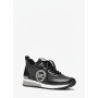 Michael Kors Jenkins Knit Trainer Black