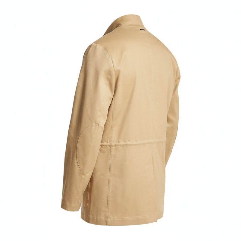 Michael Kors Organic Cotton Field Jacket Beige