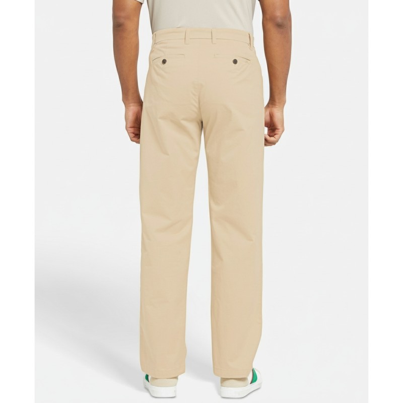 Michael Kors Stretch Cotton Chino Pants Beige