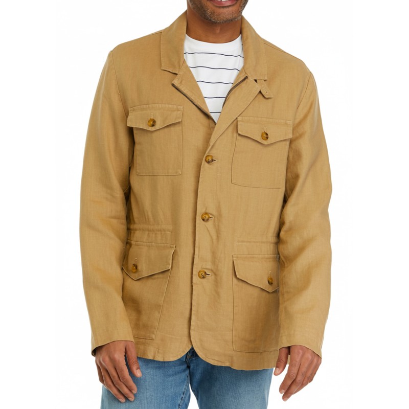 Michael Kors Safari Utility Jacket Beige