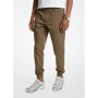 Michael Kors Elastic Waist Jogger Pants Khaki