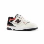 New Balance 550 Basketball Sneakers White Red