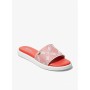 Michael Kors Logo Print Slide Sandals Coral