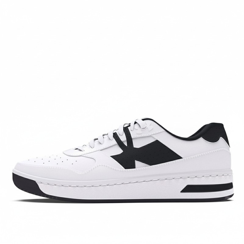 Under Armour Court 96 Basketball Sneakers White Black