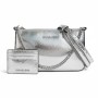 Michael Kors Snakeskin Crossbody Set Silver