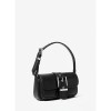 Michael Kors Colby Buckle Shoulder Bag Black