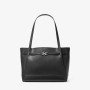 Michael Kors Reed Leather Shoulder Bag Black
