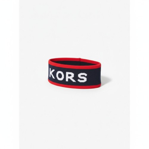 Michael Kors Logo Knit Headband Blue