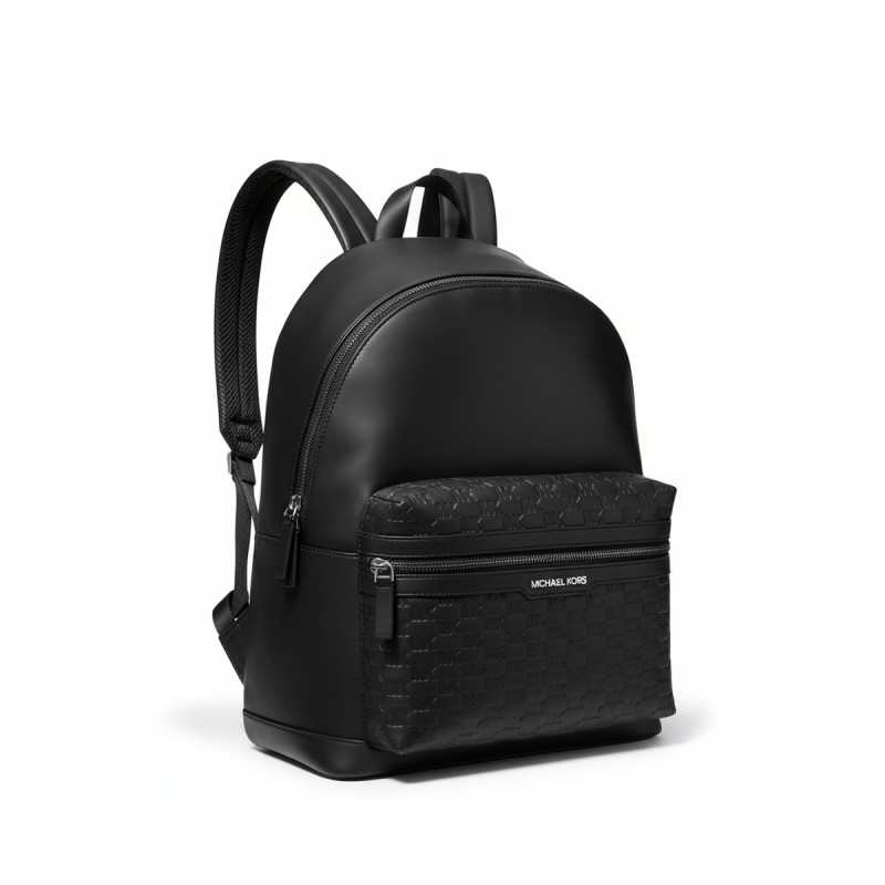 Michael Kors Dome Textured Backpack Black
