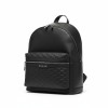 Michael Kors Dome Textured Backpack Black