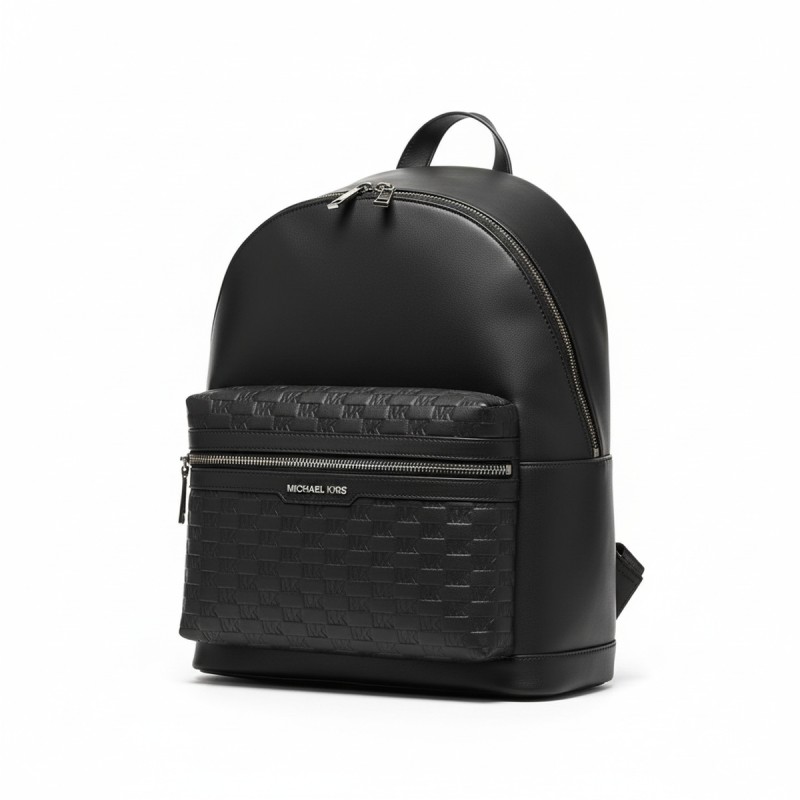 Michael Kors Dome Textured Backpack Black